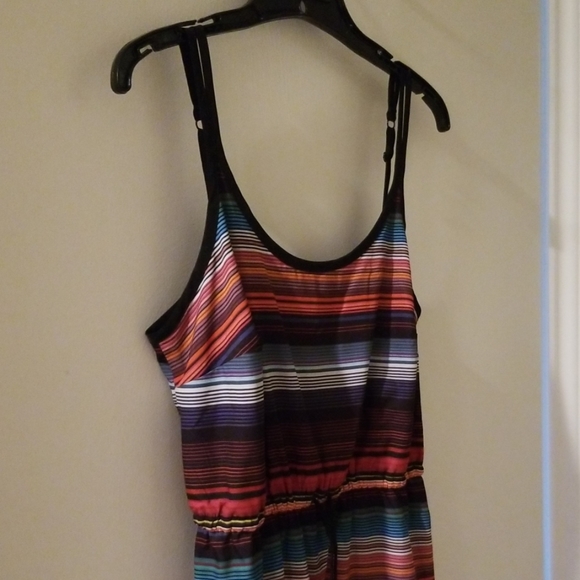 Athleta Rainbow Stripe Dress - Picture 2 of 4